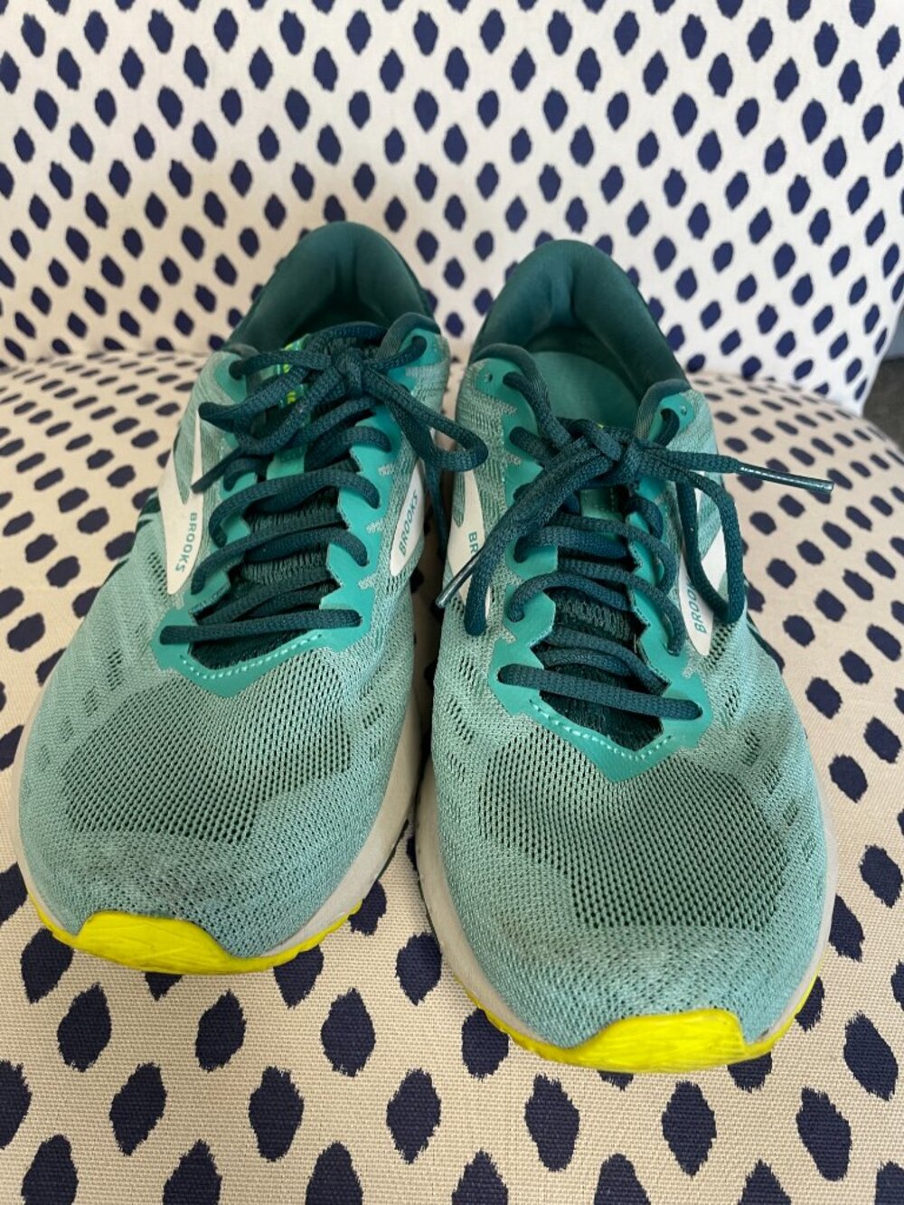 Brooks Launch 6 Green Shoes Size 8 - Picture 6 of 8